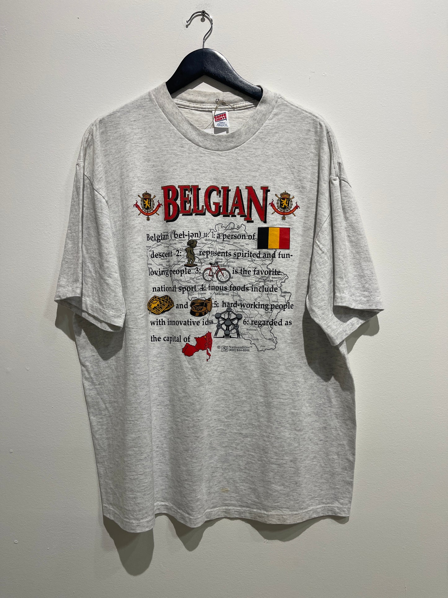 Belgium tee